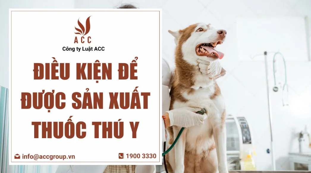 Sản xuất thuốc thú y