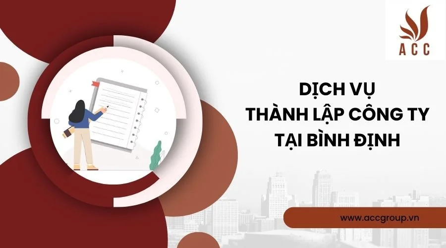 Dịch vụ thành lập công ty tại Bình Định